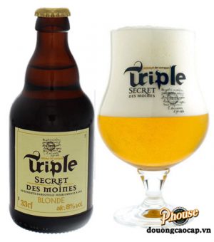 Bia Triple Secret Des Moines 8% - Chai 330ml