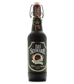 Bia Schwaben Bräu Das Schwarze 4.9% - Chai 500ml - Bia Đức Nhập Khẩu TPHCM