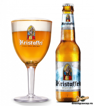 Bia Kristoffel White 5% - Chai 330ml - Bia Bỉ Nhập Khẩu TPHCM