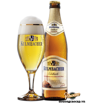 Bia Kulmbacher Edelherb 4.9% - Chai 500ml - Bia Đức Nhập Khẩu TPHCM