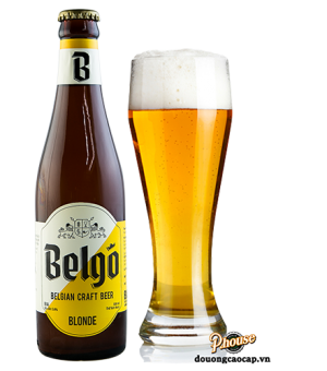 Bia Belgo Blonde 5.9% - Chai 330ml - Bia Thủ Công TPHCM