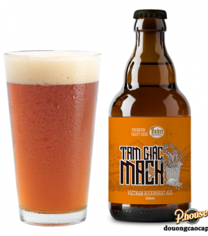 Bia Thơm Brewery Tam Giác Mạch 6% - Chai 330ml - Bia Thủ Công TPHCM