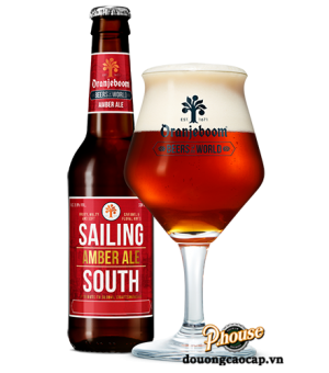 Bia Oranjeboom Sailing South Amber Ale 5.9% - Chai 330ml - Bia Hà Lan Nhập Khẩu TPHCM