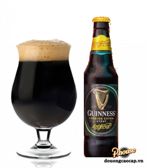 Bia Guinness Stout 7.5% - Chai 330ml - Bia Ireland Nhập Khẩu TPHCM
