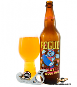 Bia Rogue Combat Wombat 7.2% - Bia Craft Mỹ Nhập Khẩu TPHCM