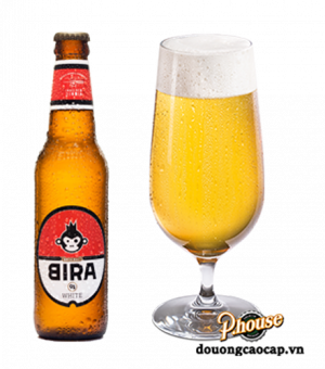 Bia Bira White 4.7% - Chai 330ml - Bia Ấn Độ Nhập Khẩu TPHCM