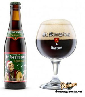 Bia St Bernardus Christmas Ale 10% - Chai 330ml - Bia Bỉ Nhập Khẩu TPHCM