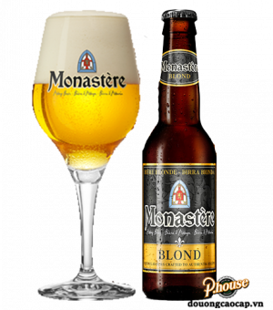 Bia Monastere Blond 6.5% - Chai 330ml - Bia Pháp Nhập Khẩu TPHCM