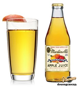 Nước Ép Martinelli's Gold Medal Apple Juice Có Gas - Chai 296ml - Nước Ép Mỹ Nhập Khẩu TPHCM