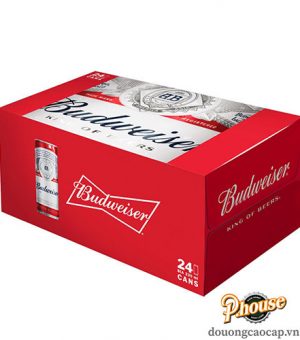 Bia Budweiser Phiên Bản Tết 2022 – Lon 330ml – Thùng 24 Lon