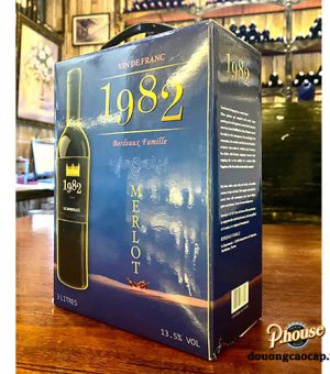 Rượu Vang 1982 Merlot 13.5% - Rượu Vang Pháp Nhập Khẩu TPHCM