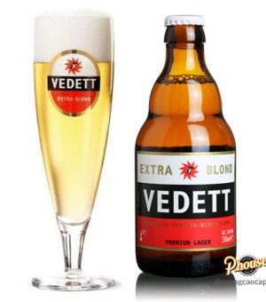 Bia Vedett Blond 5.2% - Chai 330ml - Bia Bỉ Nhập Khẩu TPHCM
