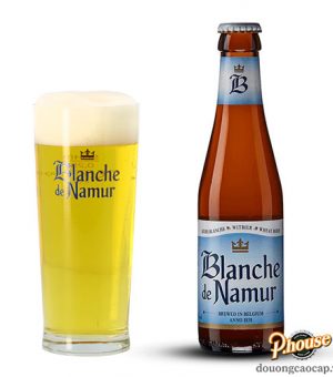 Bia Blanche de Namur 4.5% – Chai 250ml – Bia Bỉ Nhập Khẩu TPHCM