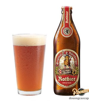 Bia Tucher Original Nürnberger Rotbier Naturtrüb 5.5% - Chai 500ml - Bia Đức Nhập Khẩu TPHCM