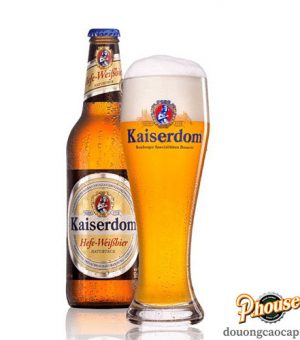 Bia Kaiserdom Hefe Weissbier 4.7% - Chai 330ml - Bia Đức Nhập Khẩu TPHCM