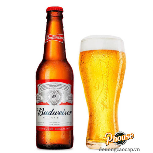 Bia Budweiser 5 % - Chai 330 ml - Bia Nhập Khẩu