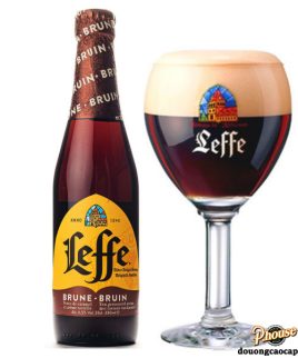 Bia Leffe Nâu 6,5% - Chai 330 ml - Bia Nhập Khẩu