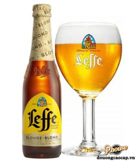 Bia Leffe Vàng 6,6% - Chai 330ml - Bia Nhập Khẩu