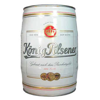 Bia Konig Pilsener 4,9% - Bom 5l - Bia Nhập Khẩu
