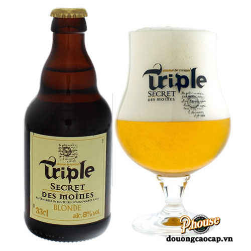 Bia Triple Secret Des Moines 8% - Chai 330ml