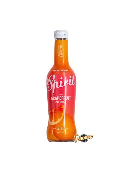 Rượu Trái Cây MG Spirit Vodka Grapefruit 5,5% - Chai 275ml - Thùng 24 Chai