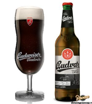 Bia Budweiser Budvar Dark 4,7% - Chai 330ml