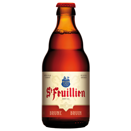 Bia St Feuillien Brune 8,5% - Chai 330ml