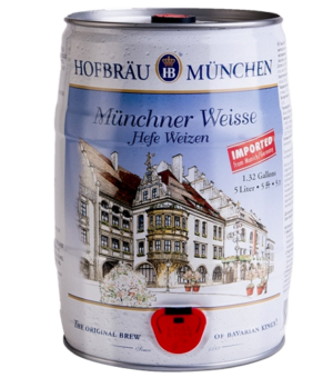 Bia Hofbräu Munchner Weisse Hefe Weizen