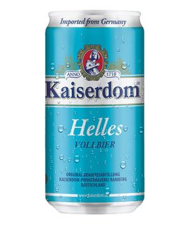 Bia Kaiserdom Helles 4.9% - Lon 250ml - Bia Đức Nhập Khẩu TPHCM