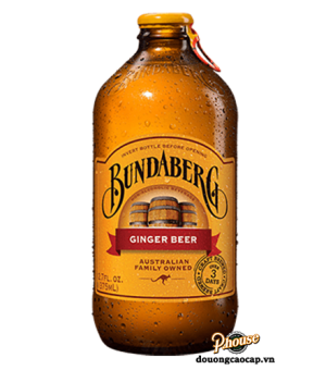 Bia Bundaberg Ginger Beer - Chai 375ml - Thùng 24 Chai