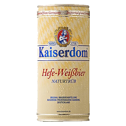 Bia Kaiserdom Hefe Weissbier 4.7% - Lon 1000ml - Bia Đức Nhập Khẩu TPHCM