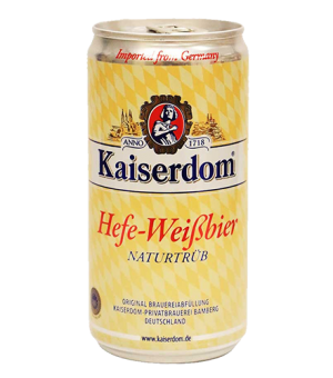 Bia Kaiserdom Hefe Weissbier 4.7% - Lon 250ml - Bia Đức Nhập Khẩu TPHCM