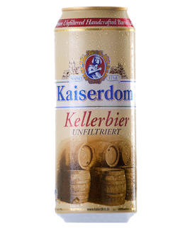 Bia Kaiserdom Kellerbier 4.7% - Lon 500ml - Bia Đức Nhập Khẩu TPHCM