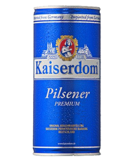 Bia Kaiserdom Pilsener 4.8% - Lon 1000ml - Bia Đức Nhập Khẩu TPHCM