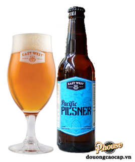 Bia East West Pacific Pilsner 5% - Chai 330ml - Bia Craft Mỹ TPHCM