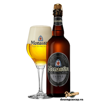Bia Monastère Triple 8.5% - Chai 750ml - Bia Pháp Nhập Khẩu TPHCM