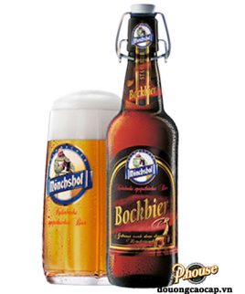 Bia Mönchshof Bockbier 6.9% - Chai 500ml - Bia Đức Nhập Khẩu TPHCM