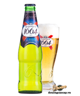 Bia Kronenbourg 1664 5.5% - Chai 250ml - Bia Pháp Nhập Khẩu TPHCM