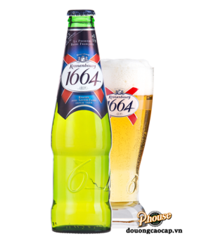 Bia Kronenbourg 1664 5.5% - Chai 250ml - Bia Pháp Nhập Khẩu TPHCM