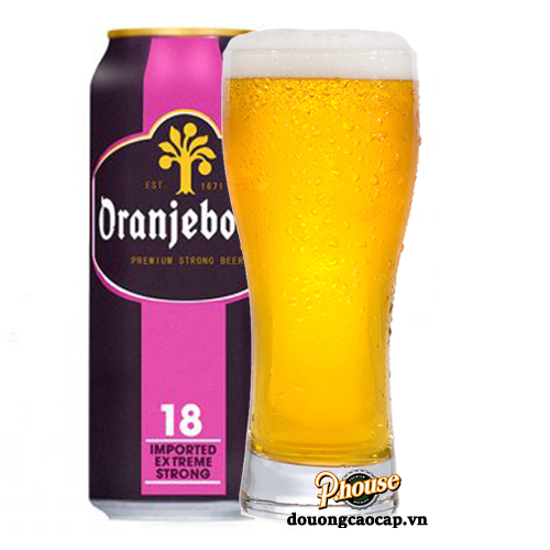 Bia Oranjeboom Extreme Strong 18% - Lon 500ml - Bia Hà Lan Nhập Khẩu TPHCM