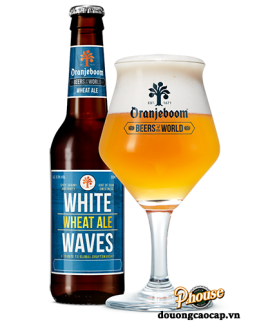 Bia Oranjeboom White Waves Wheat Ale 5.3% - Chai 330ml - Bia Hà Lan Nhập Khẩu TPHCM