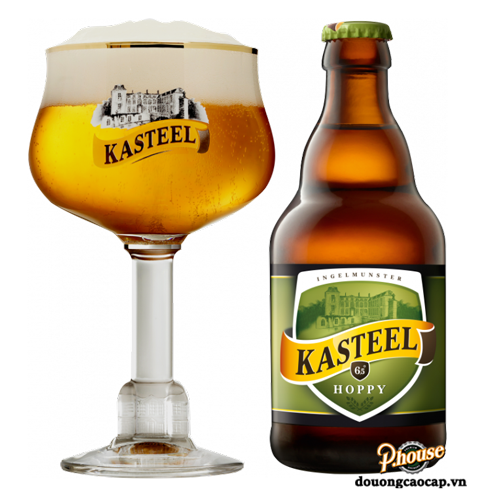 Bia Kasteel Hoppy 6.5% - Chai 330ml - Bia Bỉ Nhập Khẩu TPHCM