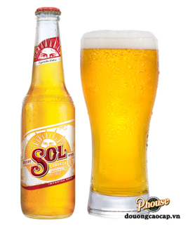 Bia Sol Cerveza Original 4.5% - Chai 330ml - Bia Mexico Nhập Khẩu TPHCM