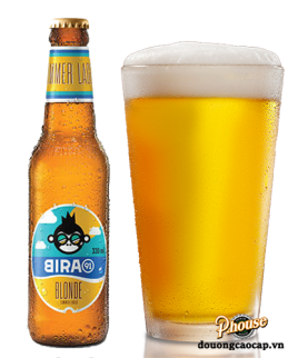 Bia Bira Blonde 4.5% - Chai 330ml - Bia Ấn Độ Nhập Khẩu TPHCM