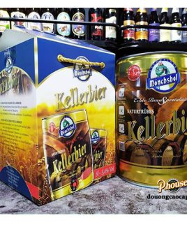 Bia Monchshof Kellerbier 5.4% - Bom 5l - Bia Đức Nhập Khẩu TPHCM