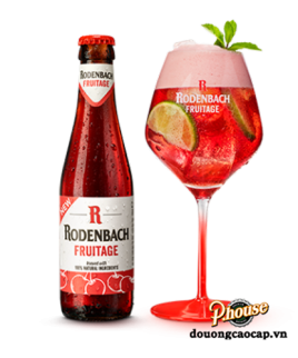 Bia Rodenbach Fruitage 4.2% - Chai 330ml - Bia Bỉ Nhập Khẩu TPHCM