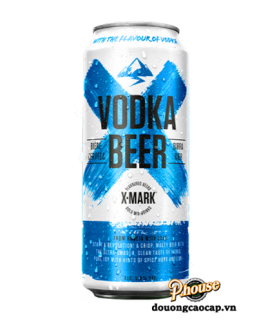 BIA X-Mark Vodka Beer 5.9% - Lon 500ml - Bia Pháp Nhập Khẩu TPHCM