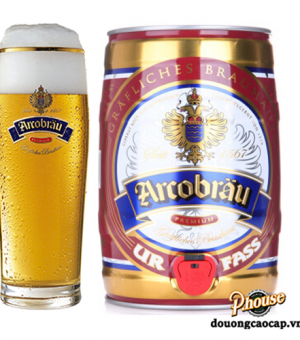 Bia Arcobrau Urfass Premium 5.2% - Bom 5l - Bia Đức Nhập Khẩu TPHCM