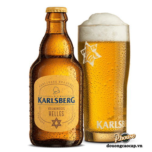 Bia Karlsbrau Helles 5% - Chai 330ml – Bia Đức Nhập Khẩu TPHCM