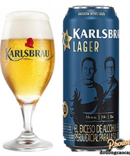 Bia Karlsbrau Lager 5% - Lon 500ml – Bia Đức Nhập Khẩu TPHCM
